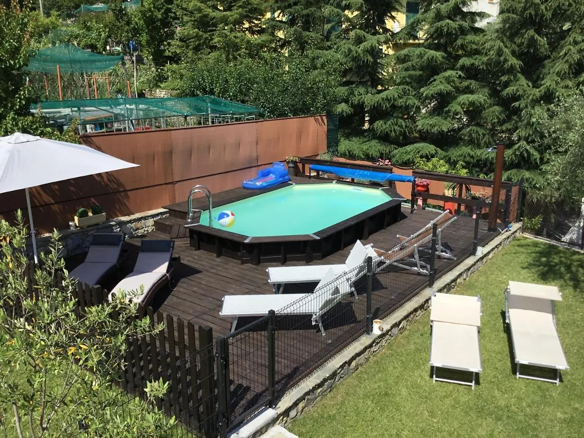 Casa Ginni Con Piscina E Giardino Caravonica 0*,