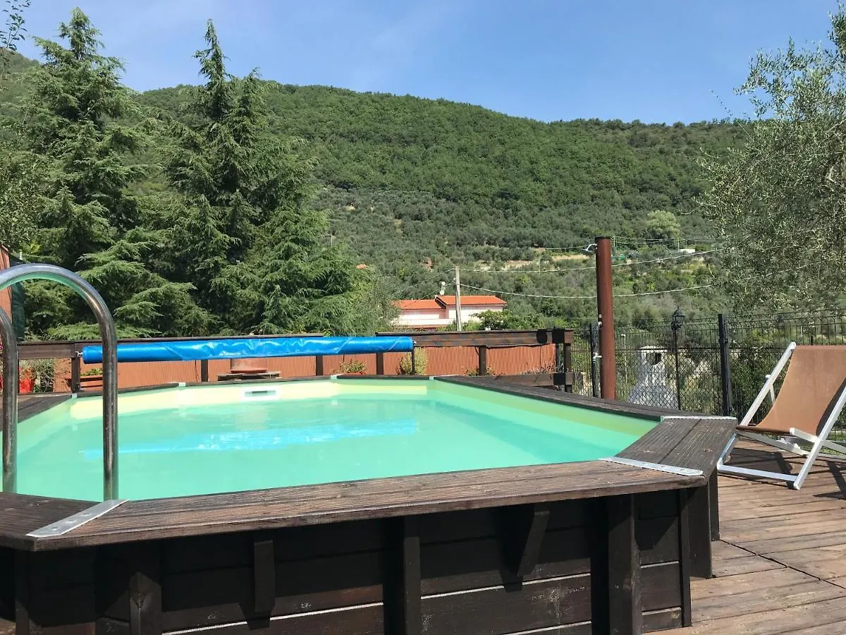 Casa Ginni Con Piscina E Giardino Caravonica Holiday home